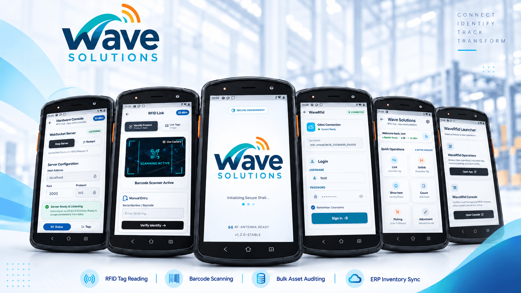 WAVE Mobile App: Tag & Barcode Operations